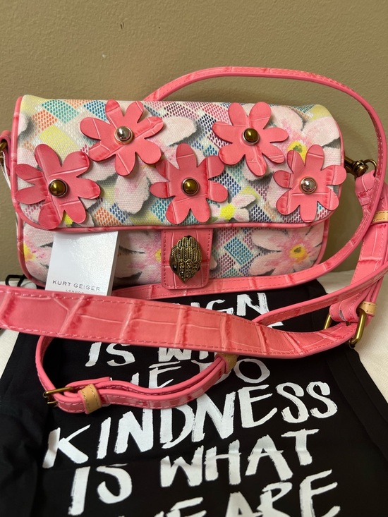 Kurt Geiger Handbags - Kurt Geiger 3 ways Wear Appliqué Crossbody NWT